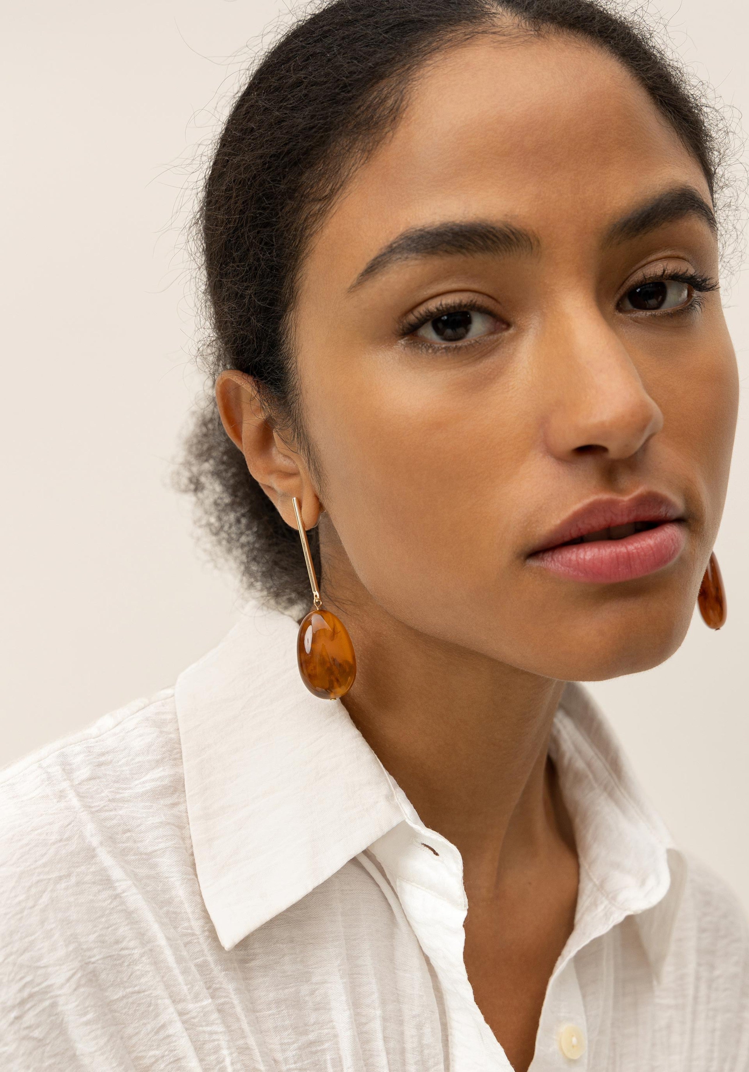 Pendiente Dorado 9238