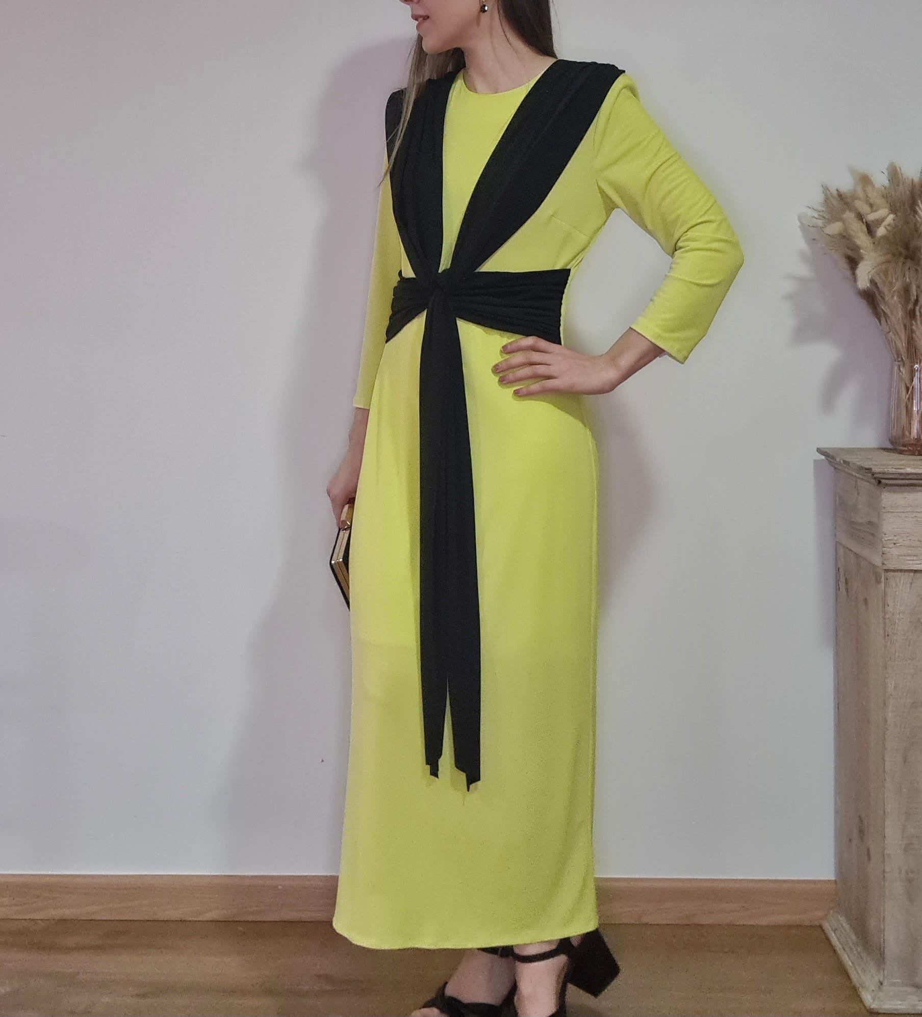 Vestido Lima Combinado