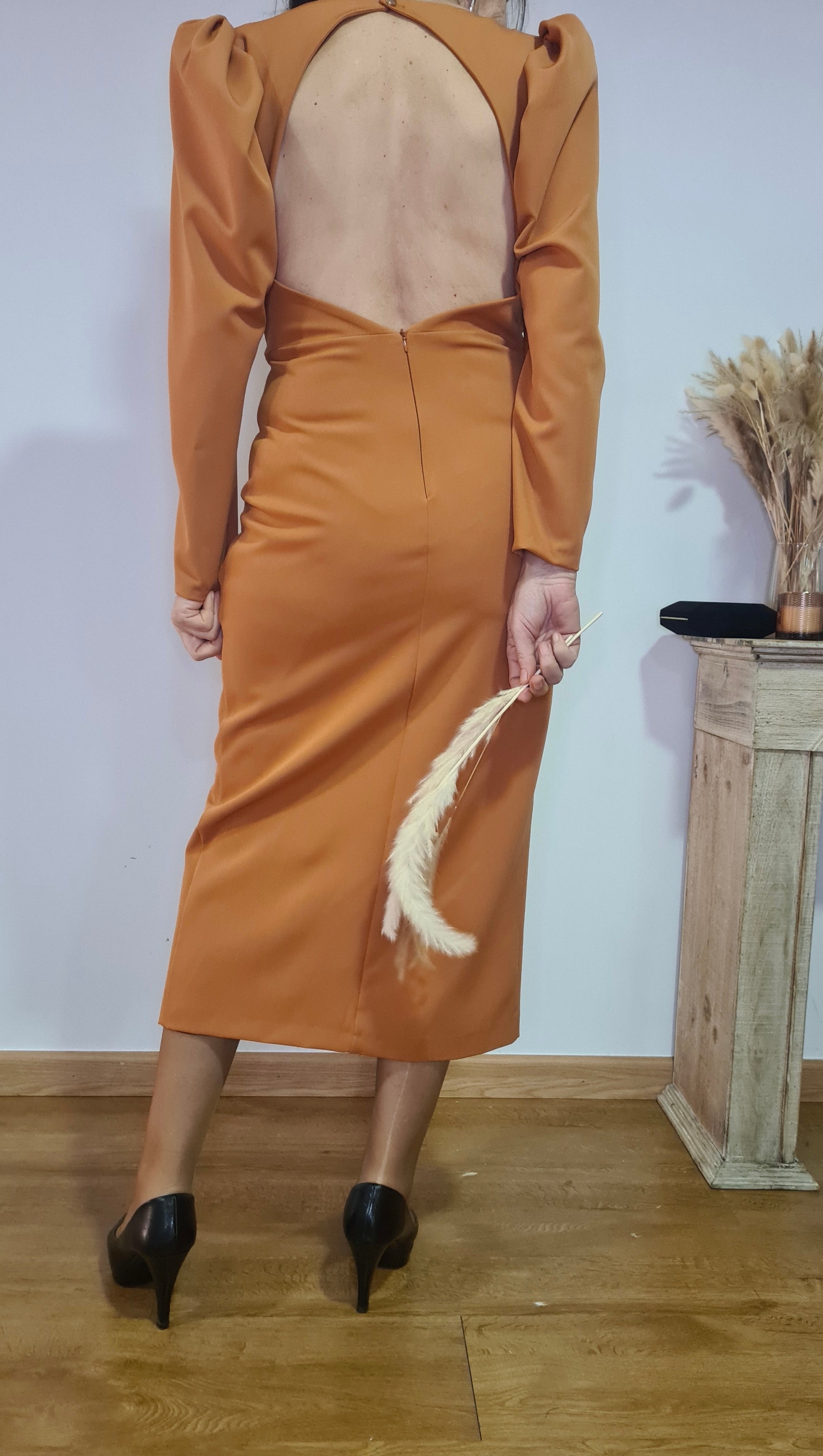 Vestido Escote Espalda