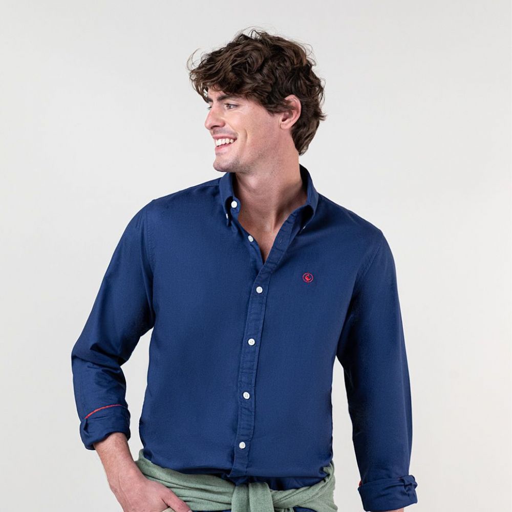 Camisa Dyed Marino