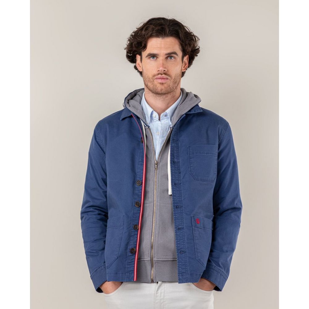 Sobrecamisa Algodon Marino