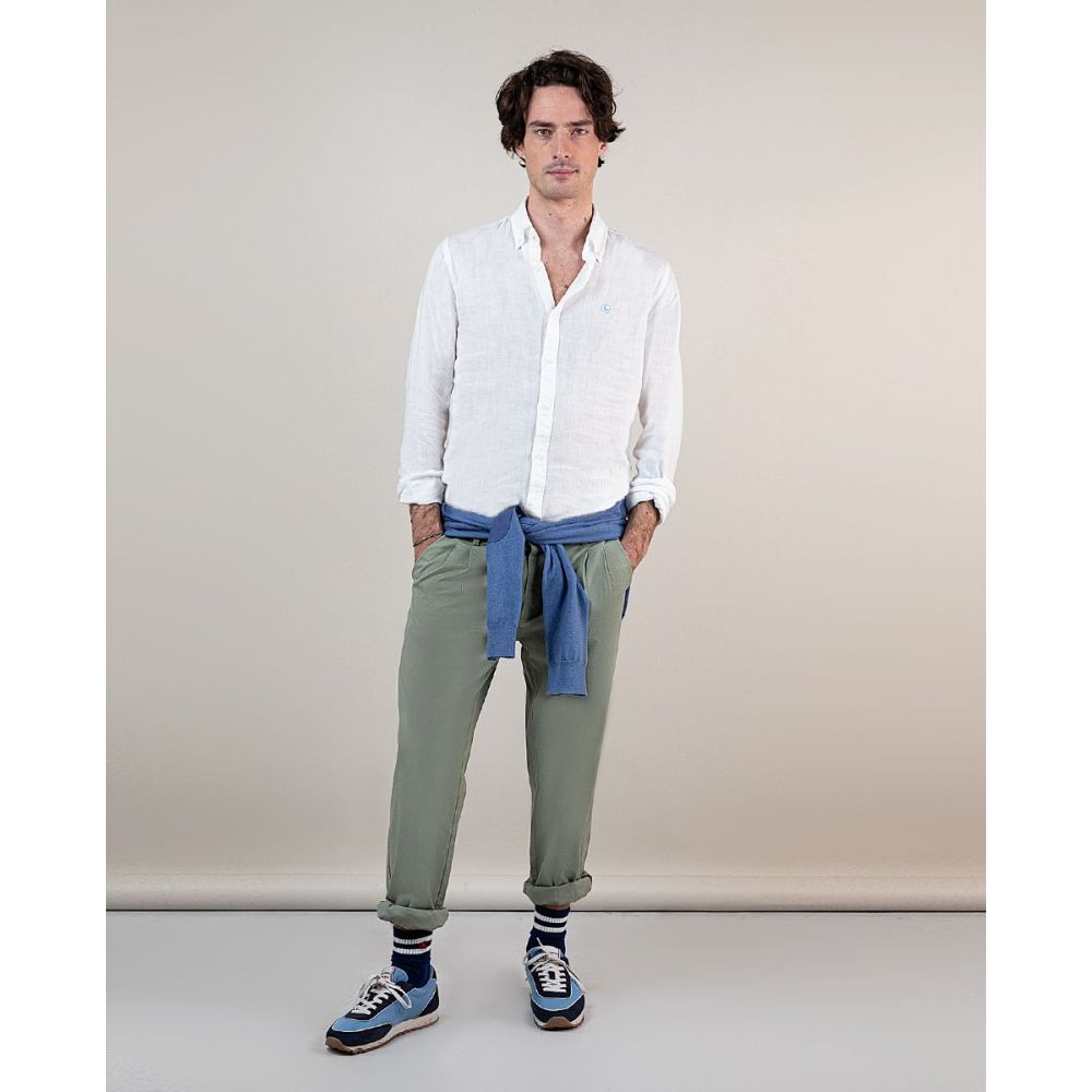 Camisa Lino Blanca