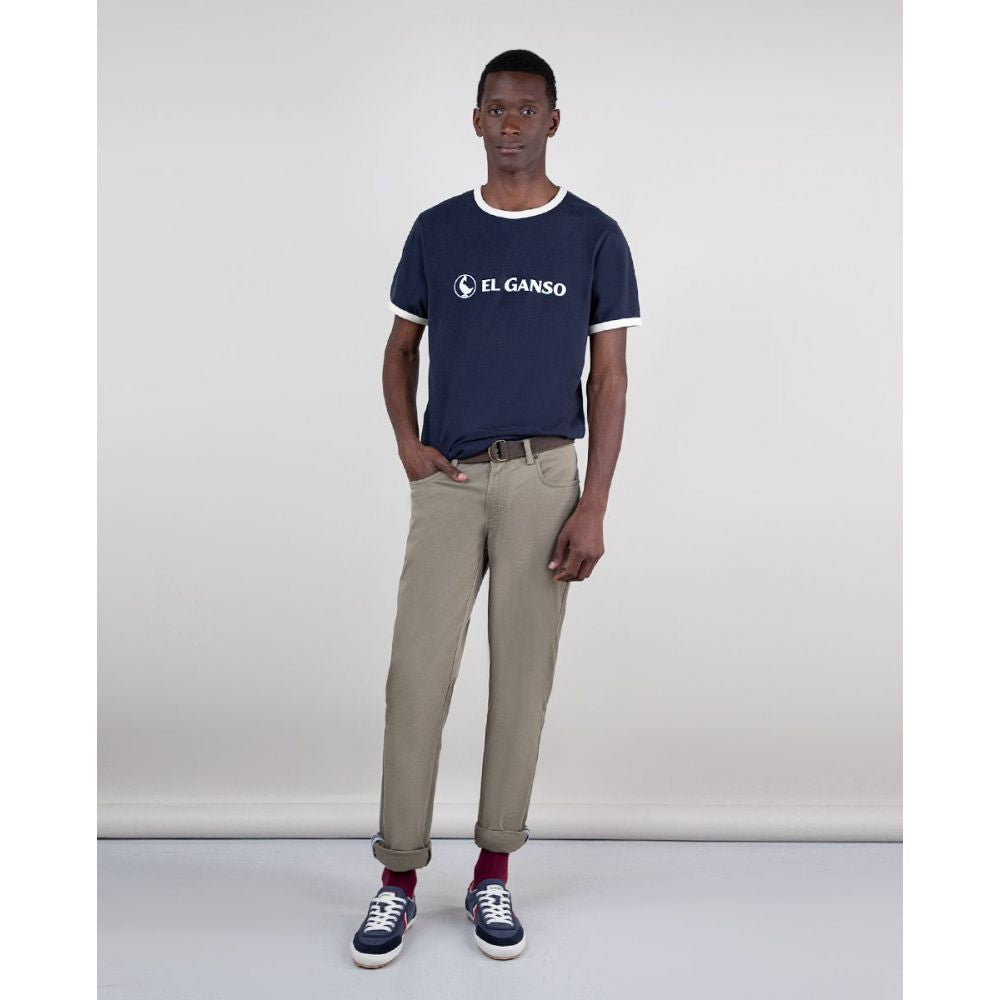 Camiseta Logo Marino