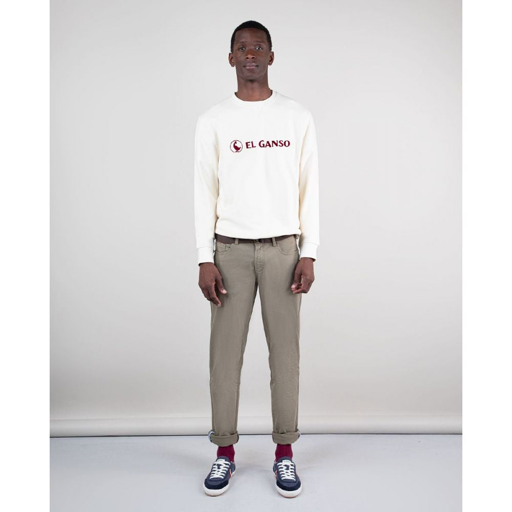 Sudadera Logo Crudo