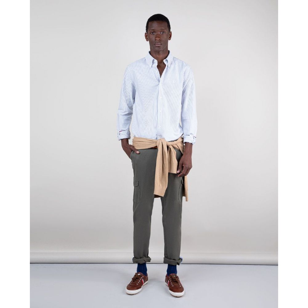 Camisa Oxford Yale Marino