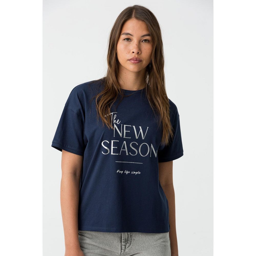 Camiseta Azul Maizena