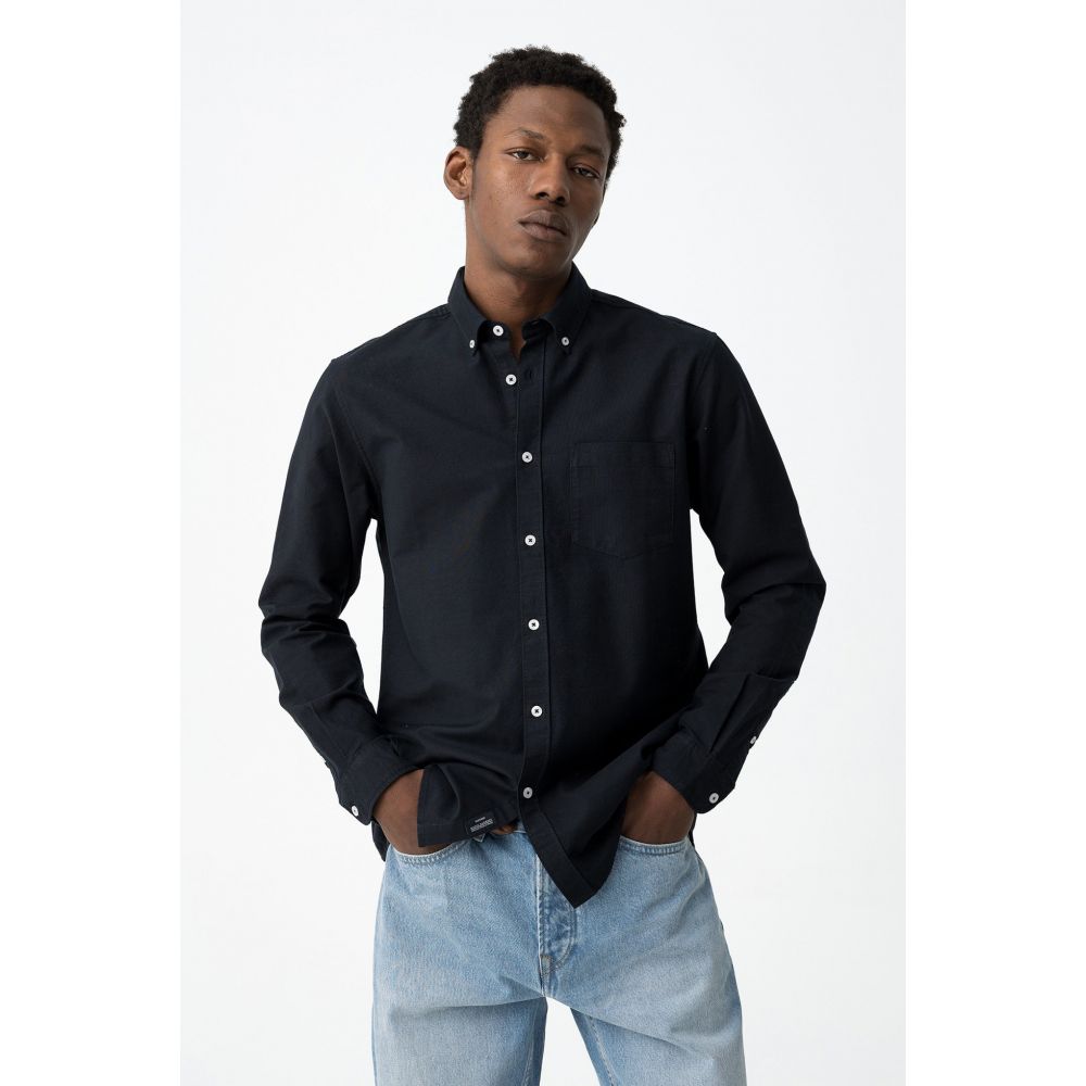 Camisa Azul Oscuro Tommy