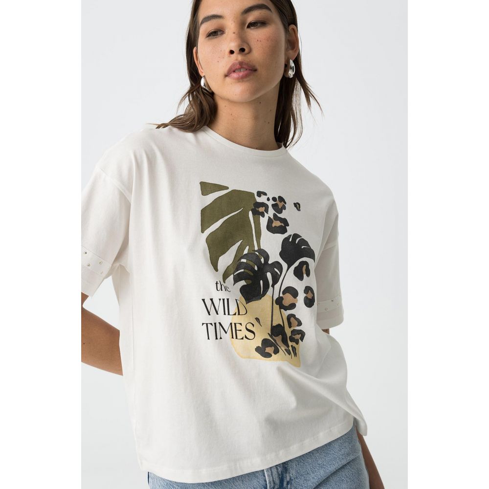 Camiseta Blanca Jungle