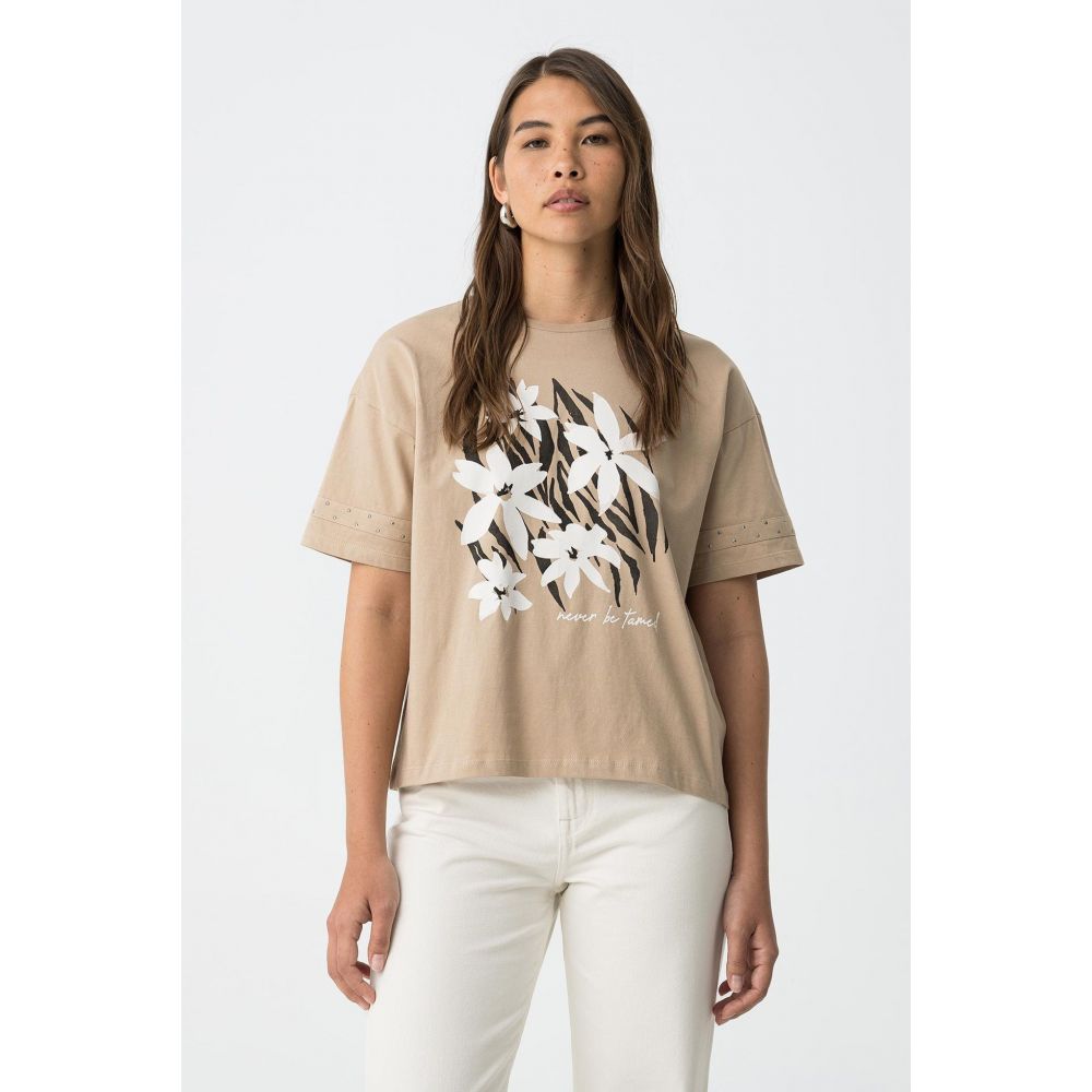 Camiseta Beis Jungle