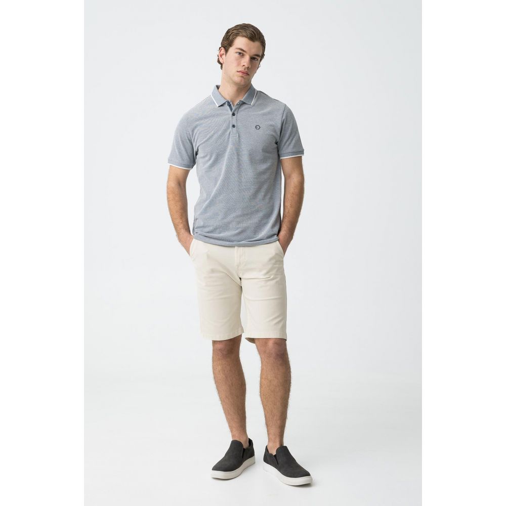 Bermuda Beis Claro Slim