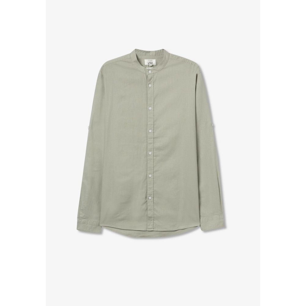 Camisa Beis Oscuro Bishop