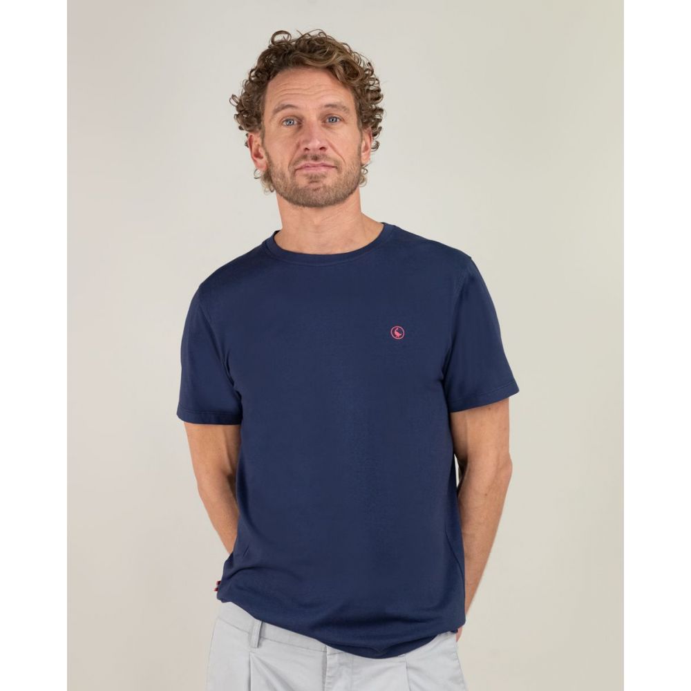 Camiseta Garment Dyed Marino