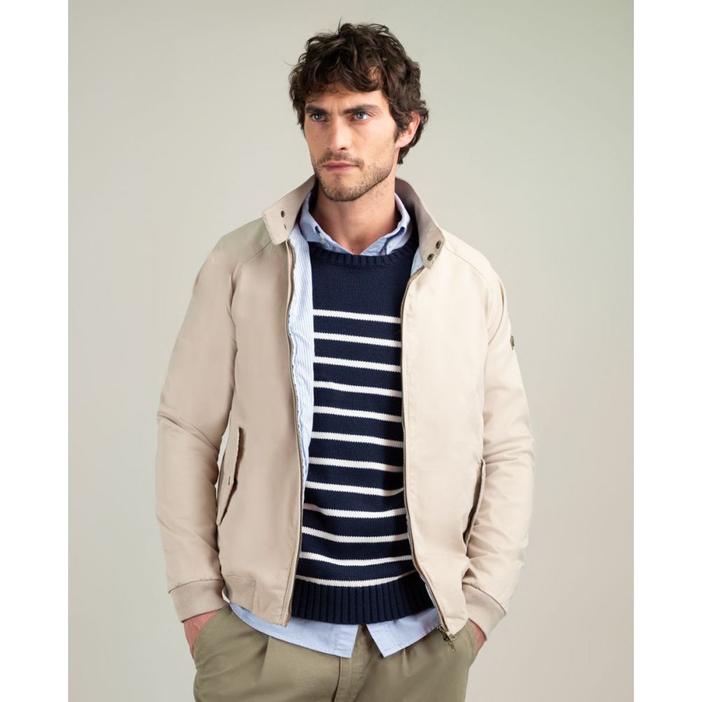 Cazadora Harrintong Beige