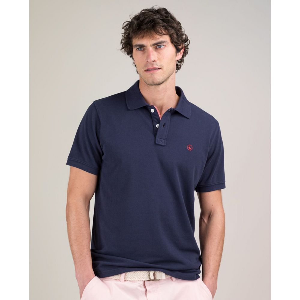 Polo Garment Dyed Marino