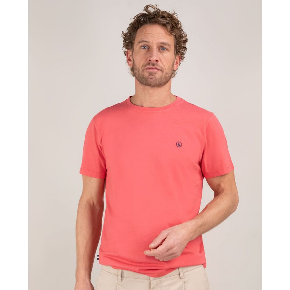 Camiseta Garment Dyed Rojo