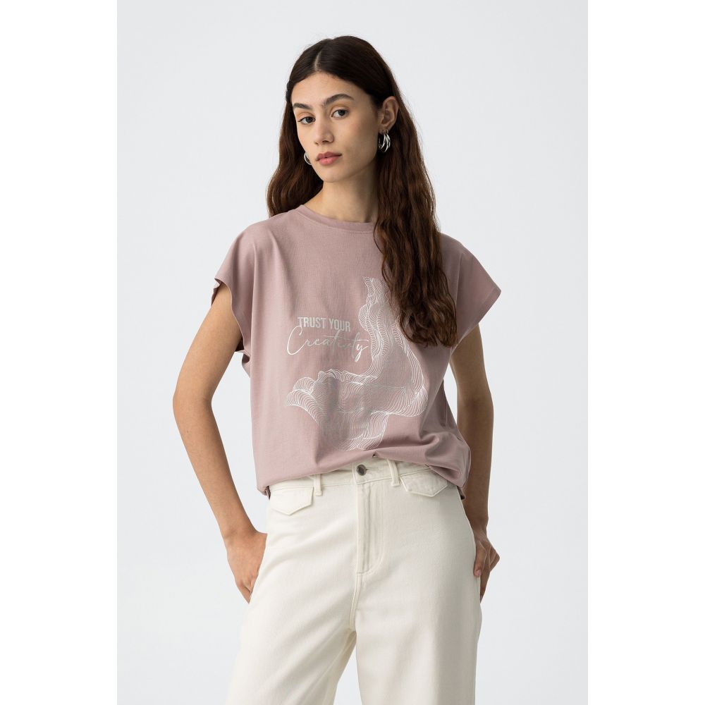 Camiseta Rosa Madrid