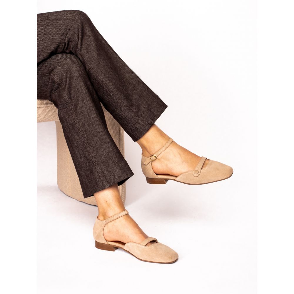 Bailarina Boton Piel