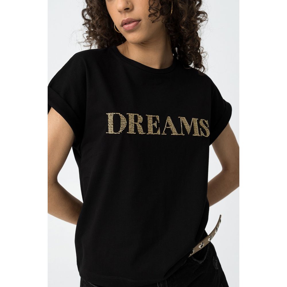 Camiseta Negra Gema