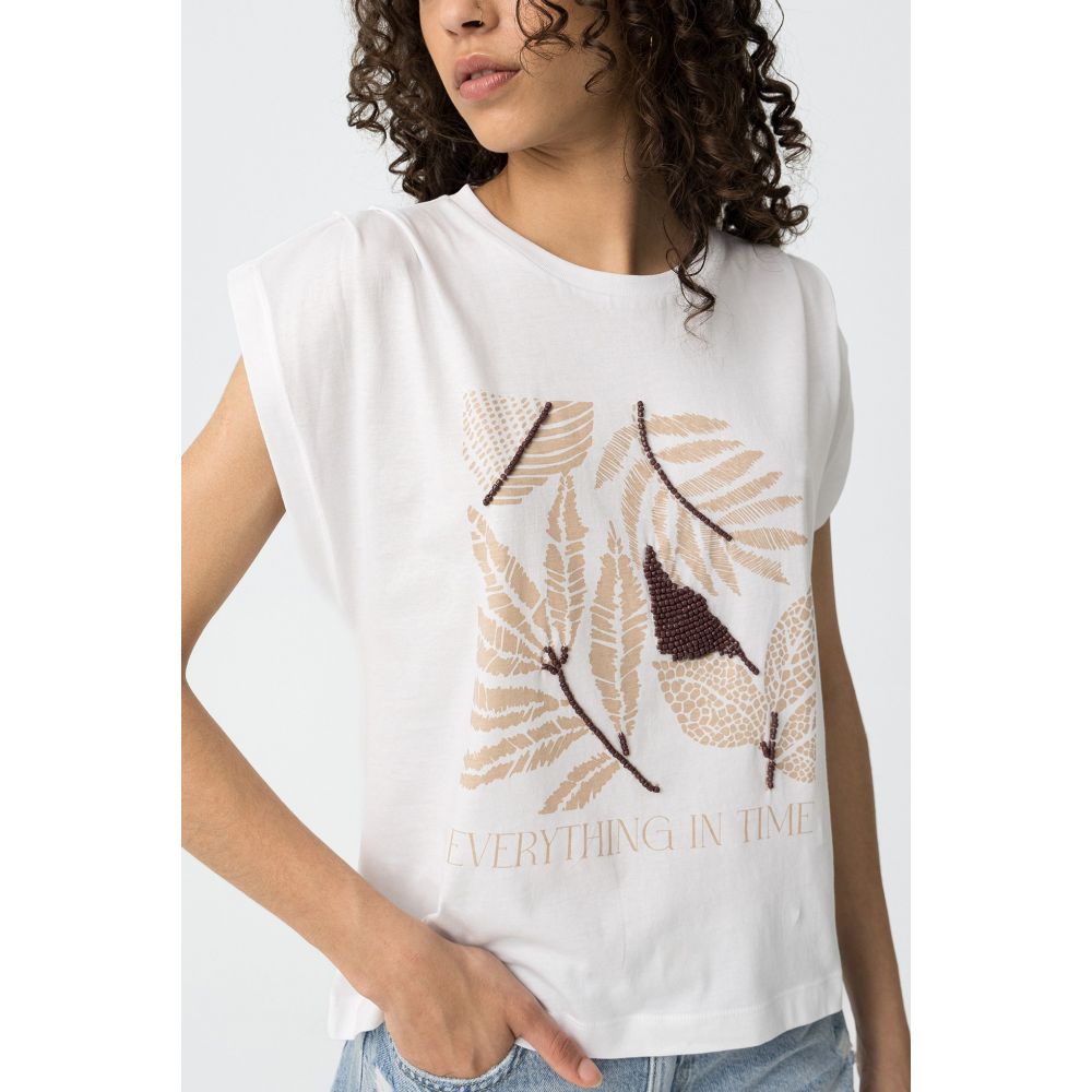 Camiseta Blanca Corky