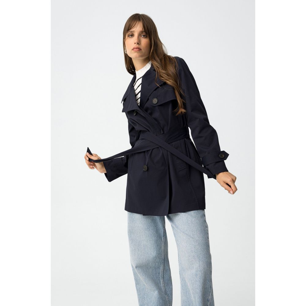 Gabardina Azul Ganzi