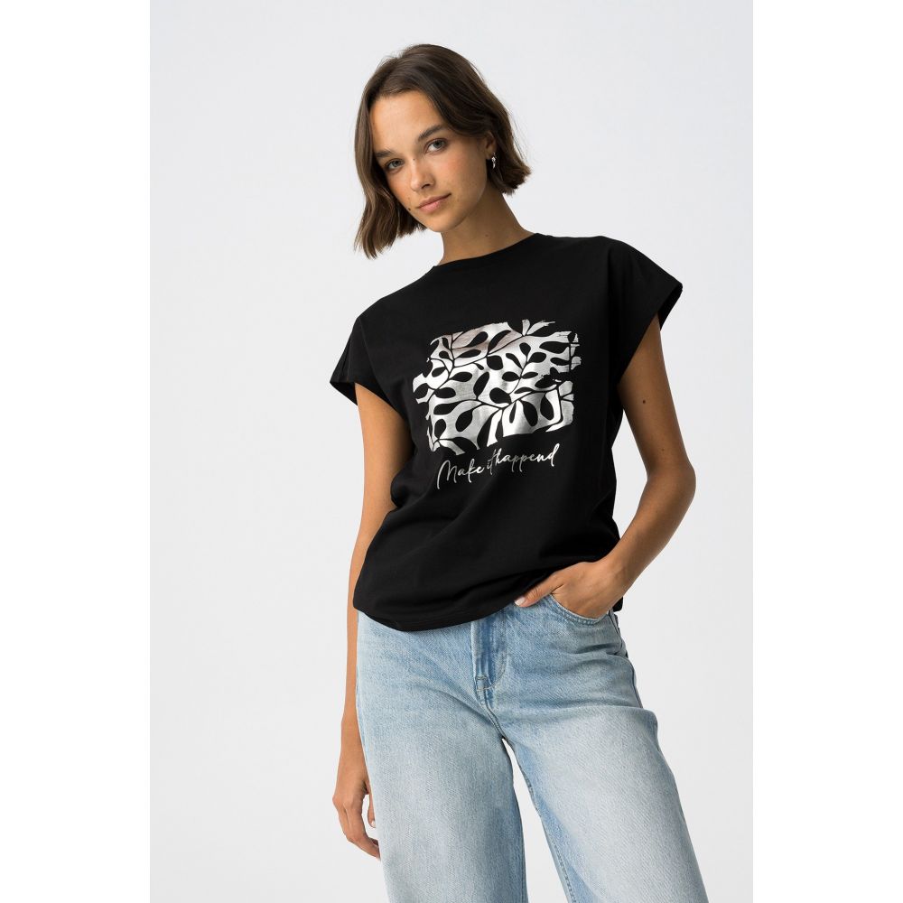 Camiseta Negra Madrid