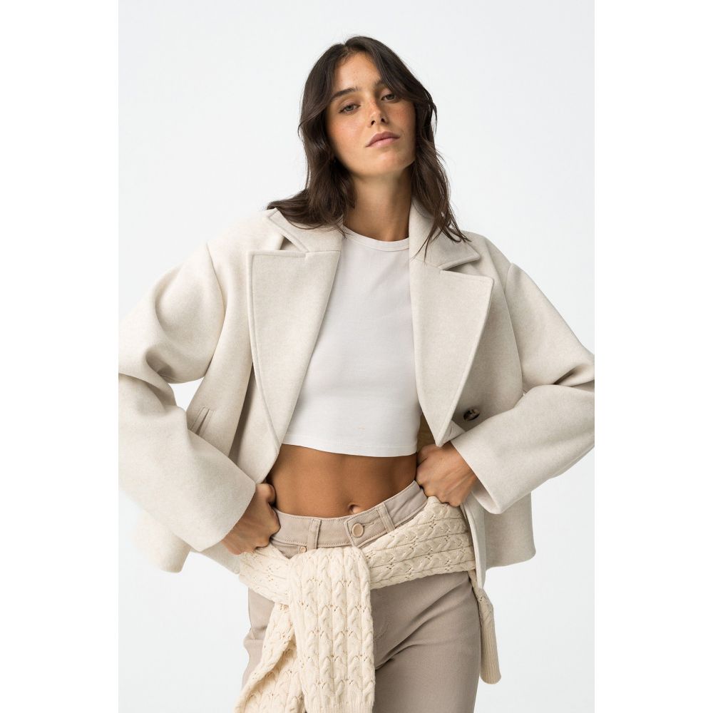 Abrigo corto Beis Navy