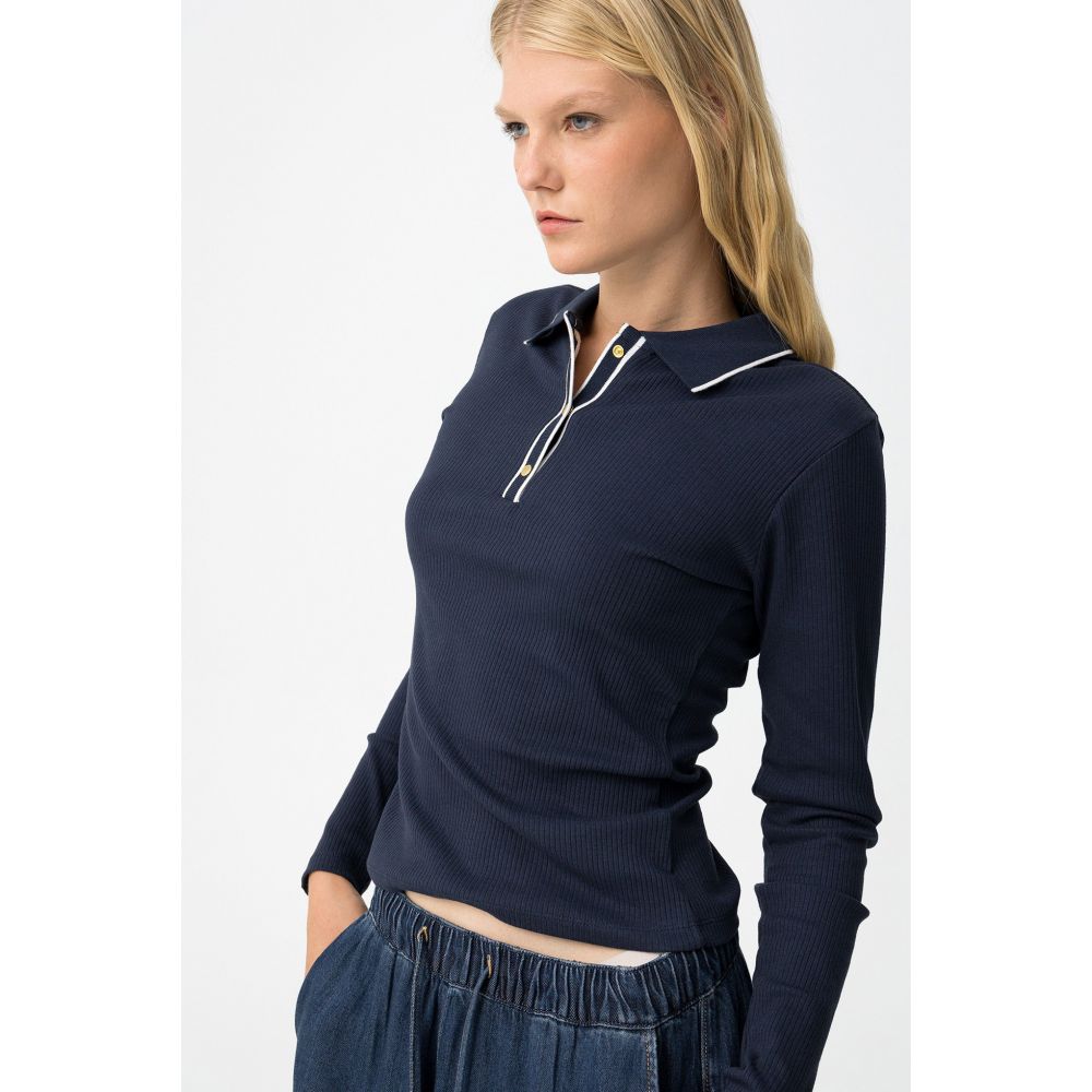 Camiseta Azul Glacier