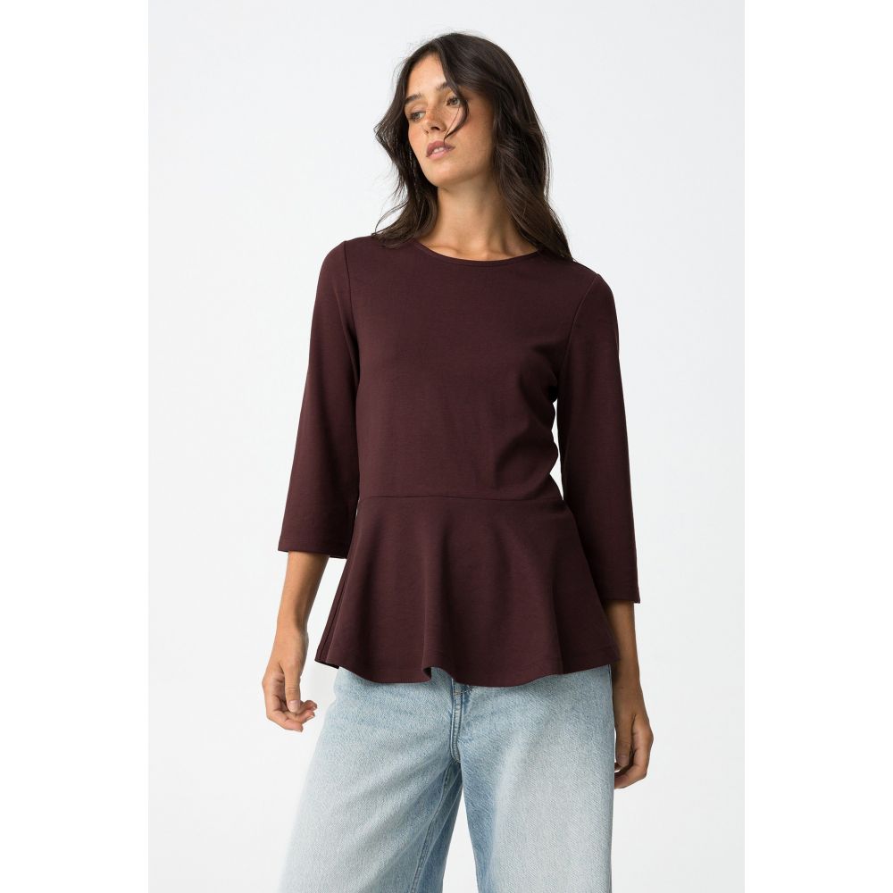 Camiseta Marron Kelly