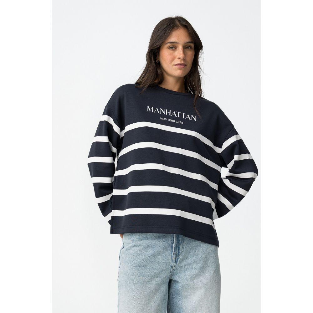 Sudadera Azul Robin