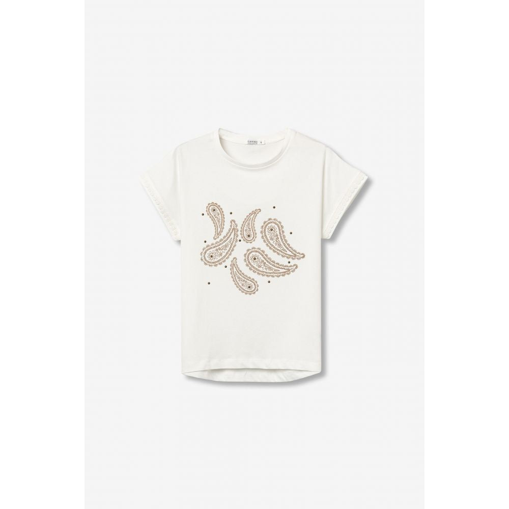 Camiseta Beis Natalie