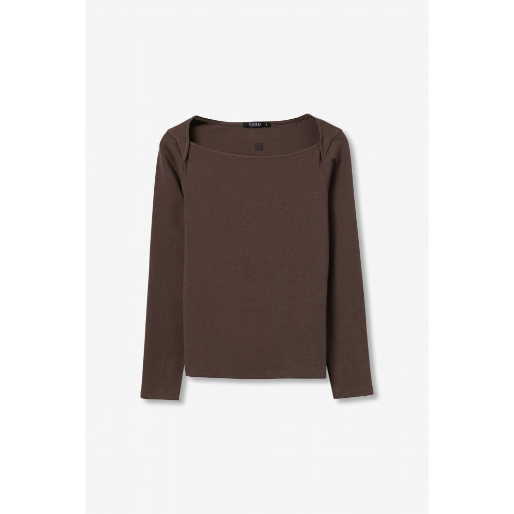 Camiseta Marron Canty