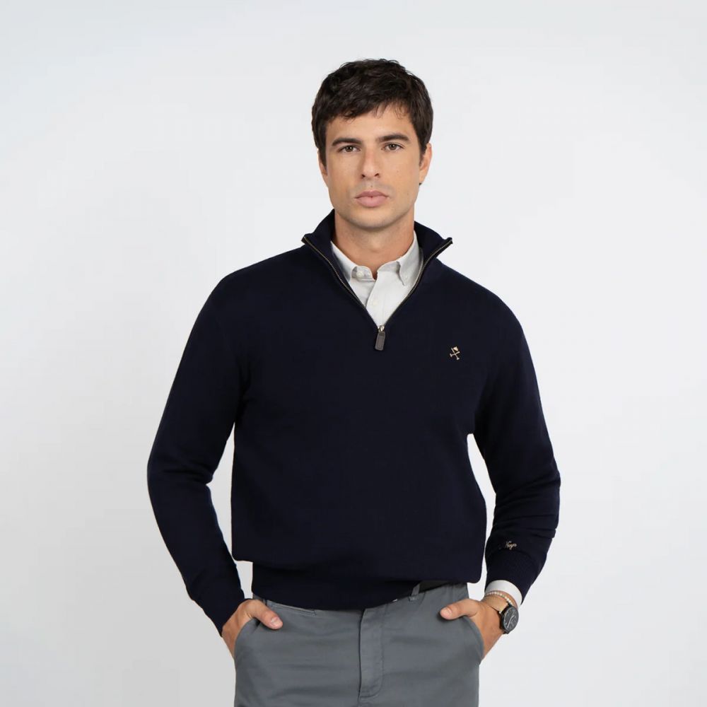 Jersey Azul Zipper