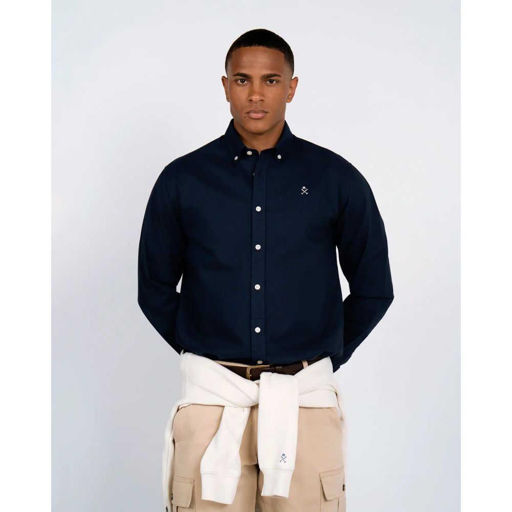 Camisa Oxford Azul