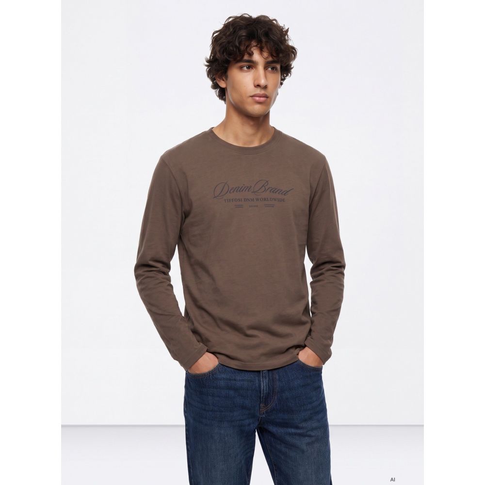 Camiseta Marron/Cla Justice