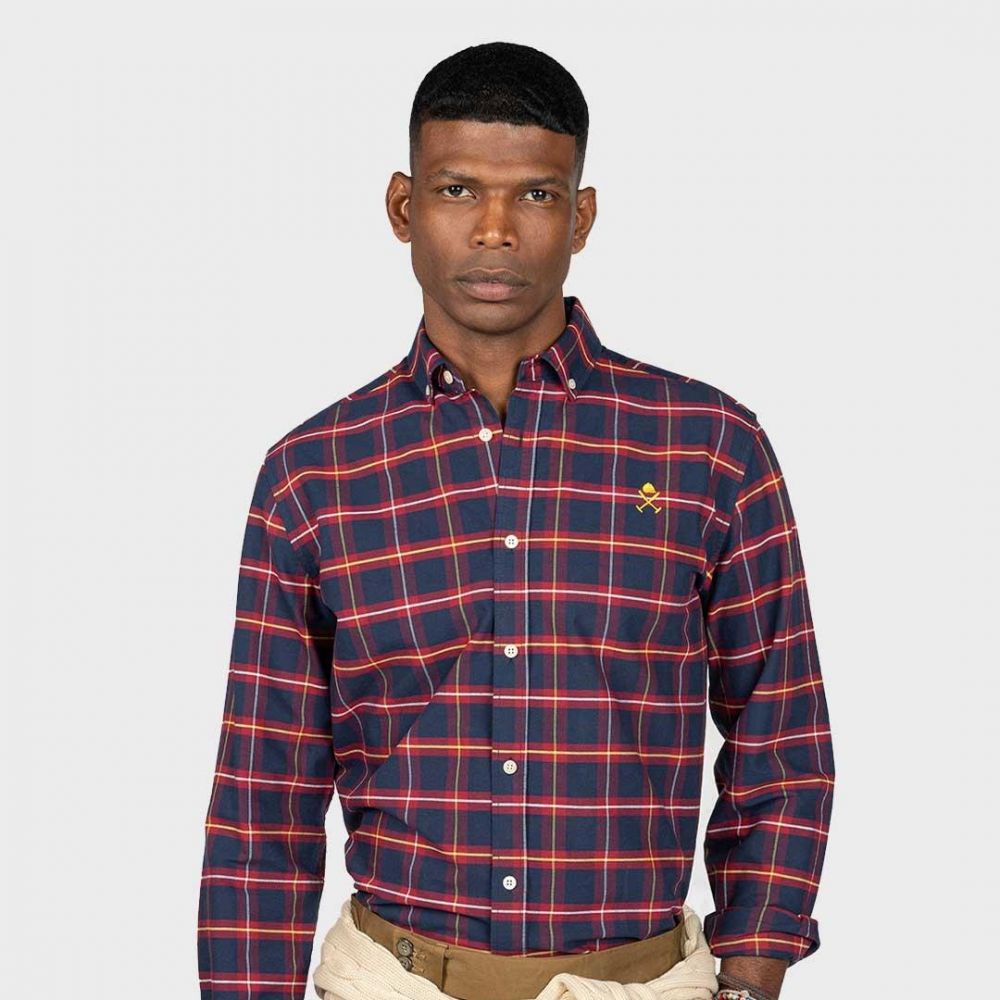 Camisa Burdeos Oslo