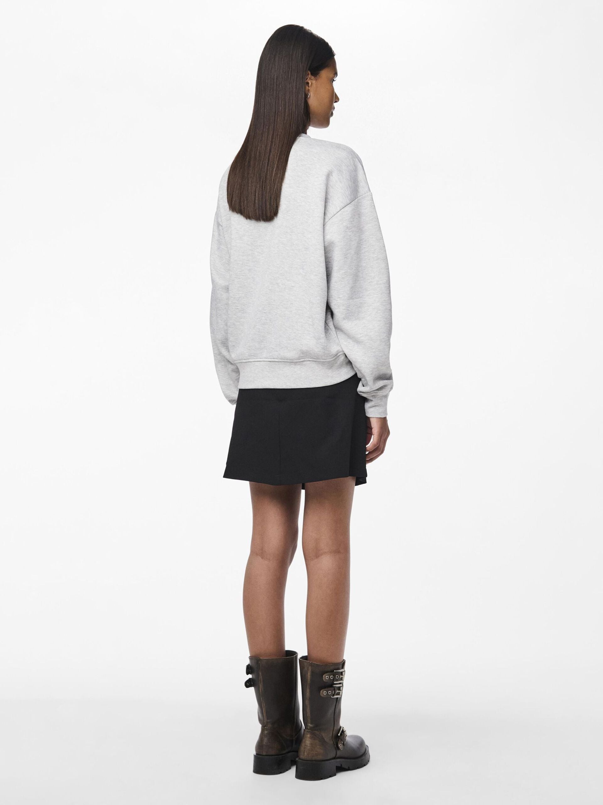 Sudadera Gris Claro Chilli