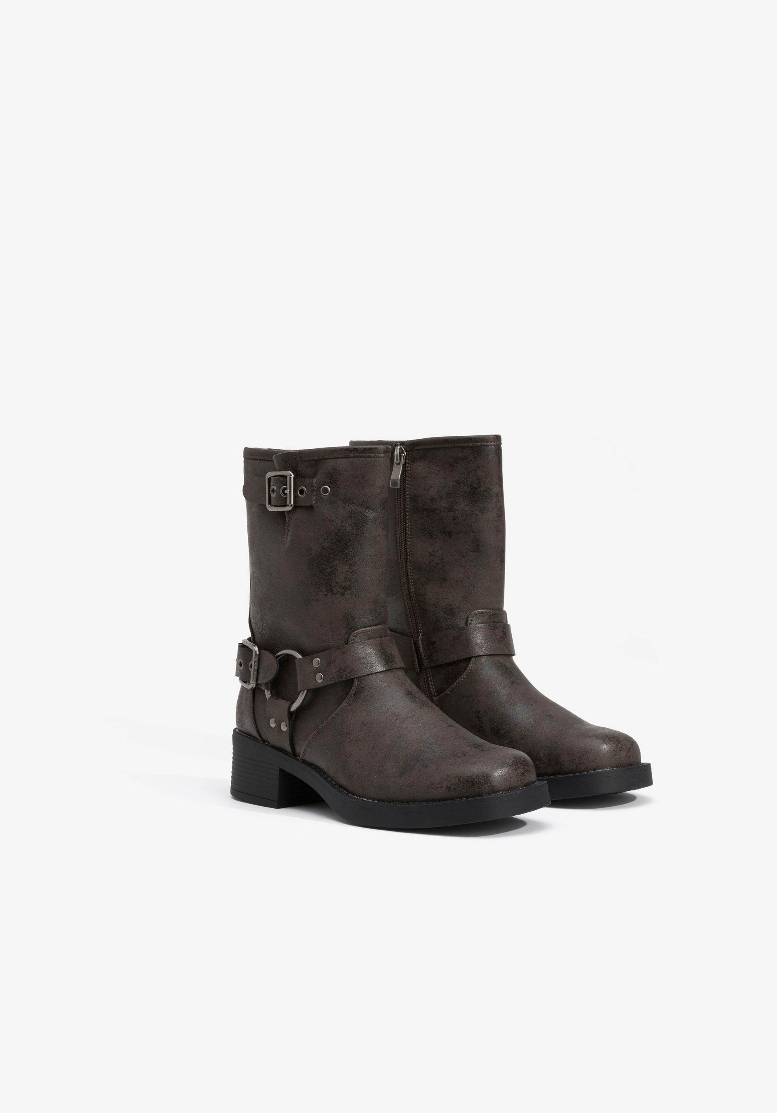 Botin Marron Lurdes