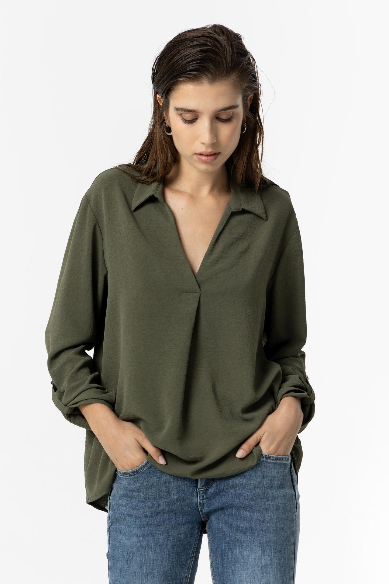 Blusa Verde Atlantic