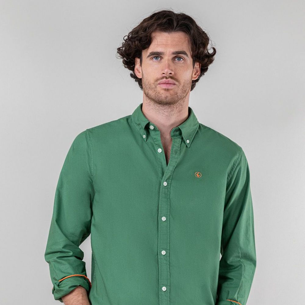 Camisa Dyed Verde