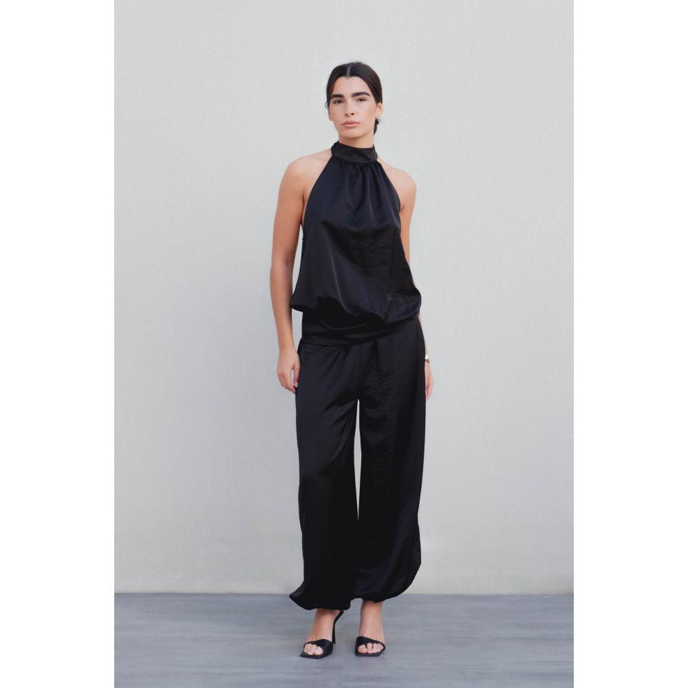 Pantalon Negro Bombacho