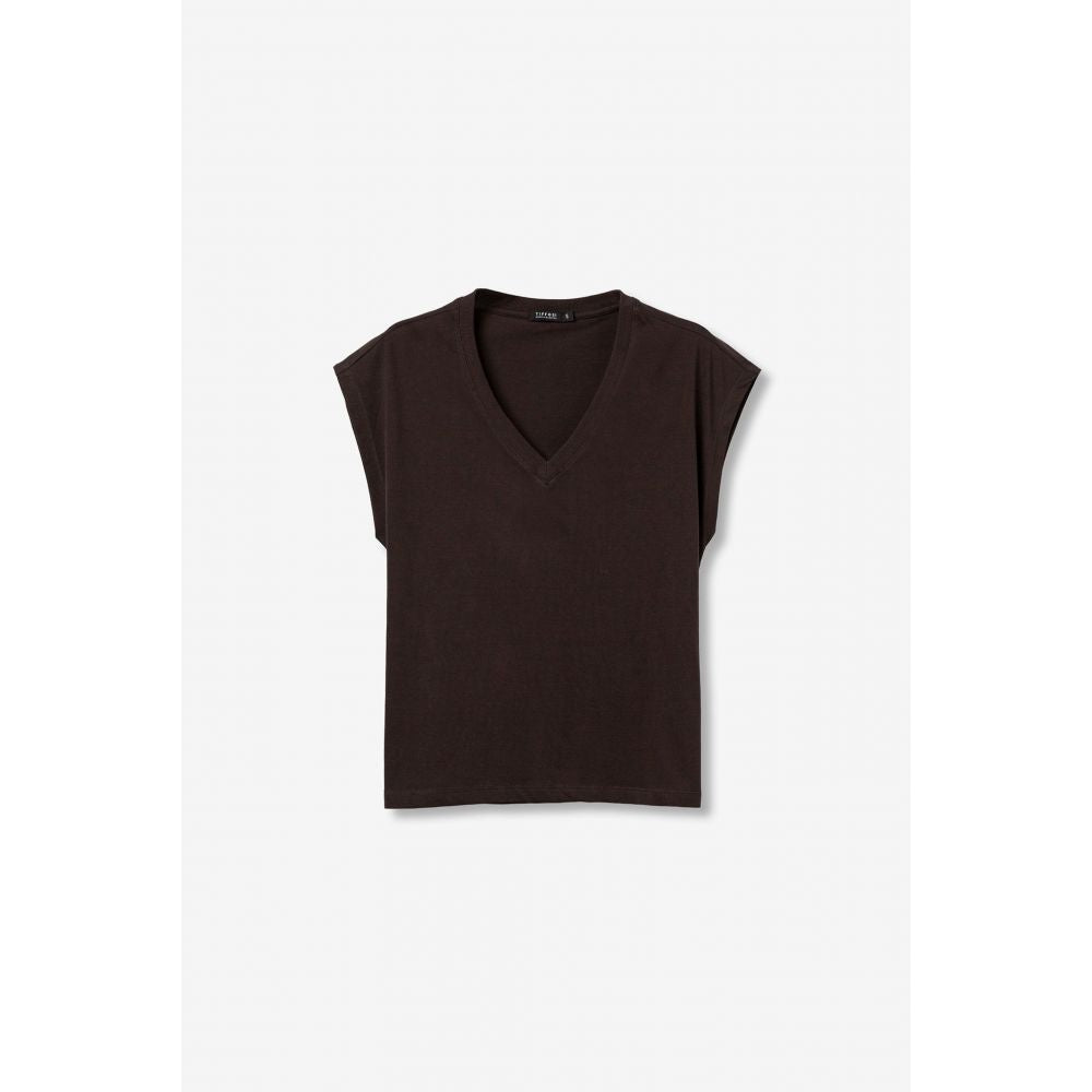 Camiseta Marron Charlize