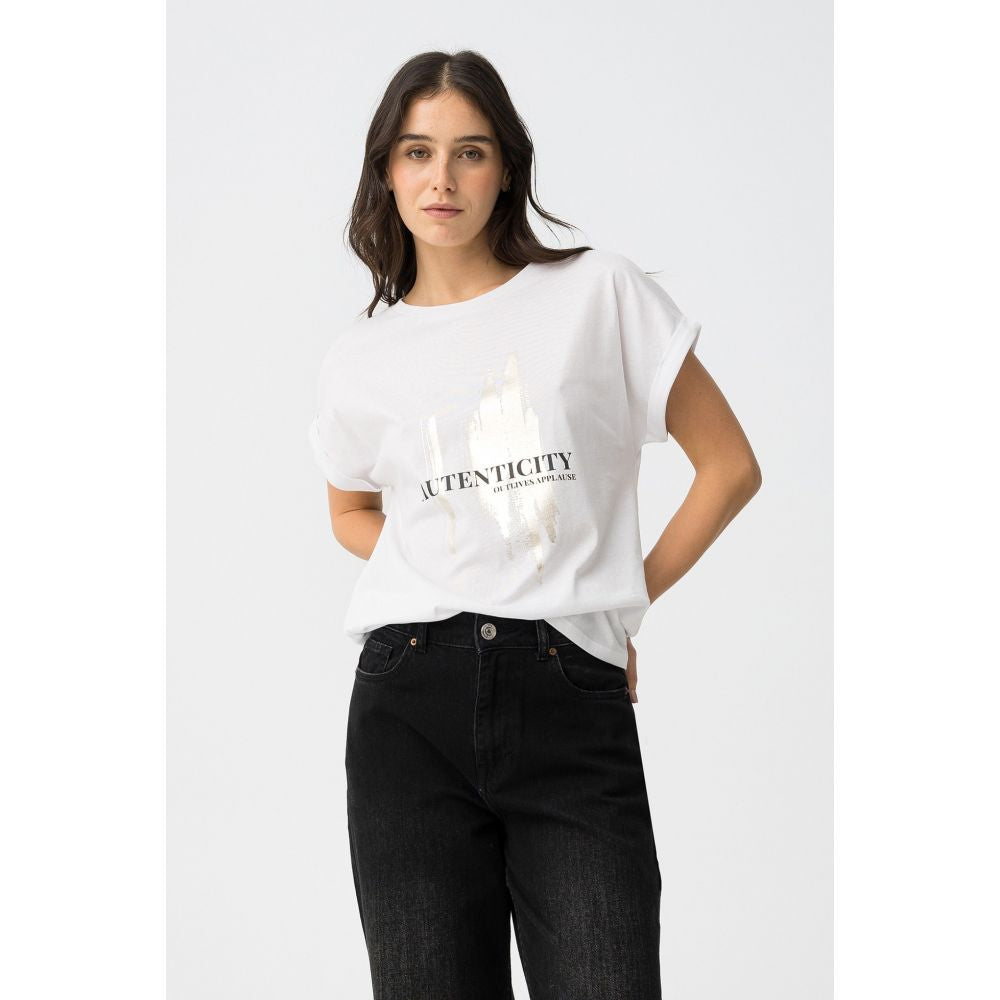 Camiseta Blanca Note