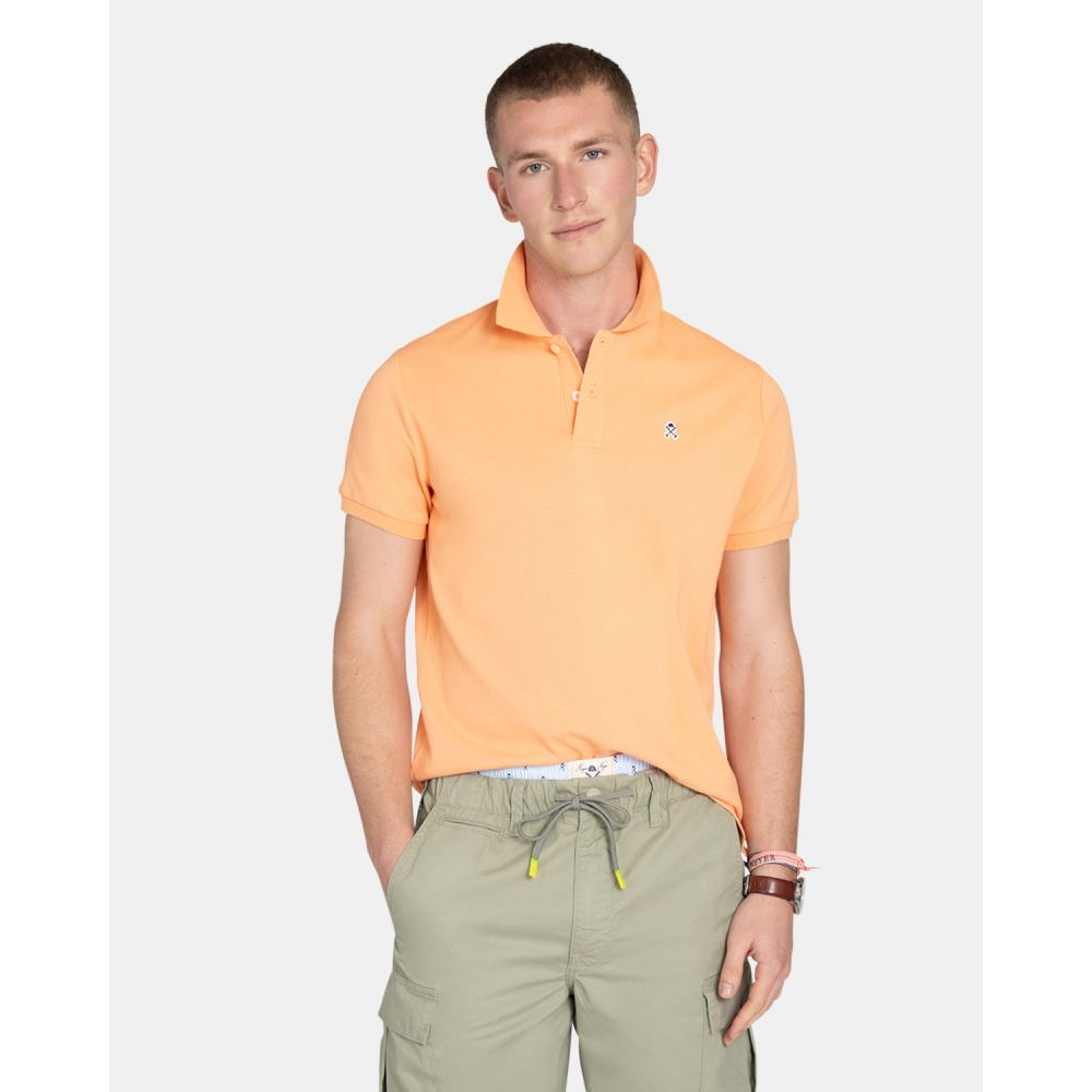 Polo Retro Coral