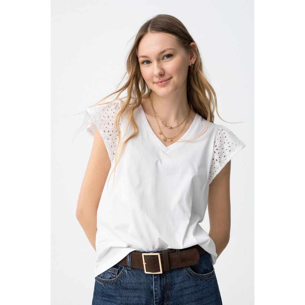 Camiseta Blanca Graciosa