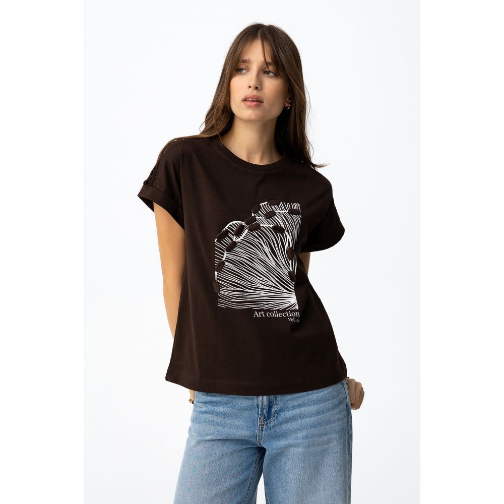 Camiseta Marron Jermaine