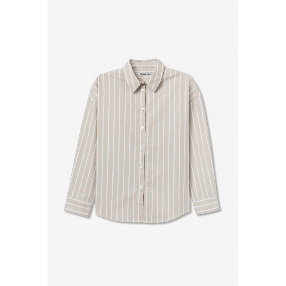 Camisa Beis Oscuro Tancy