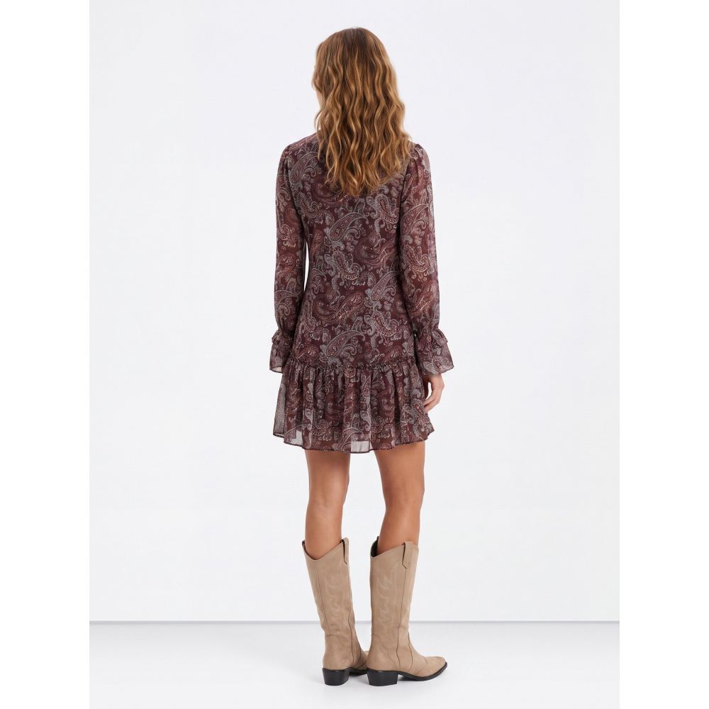 Vestido Marron Craft