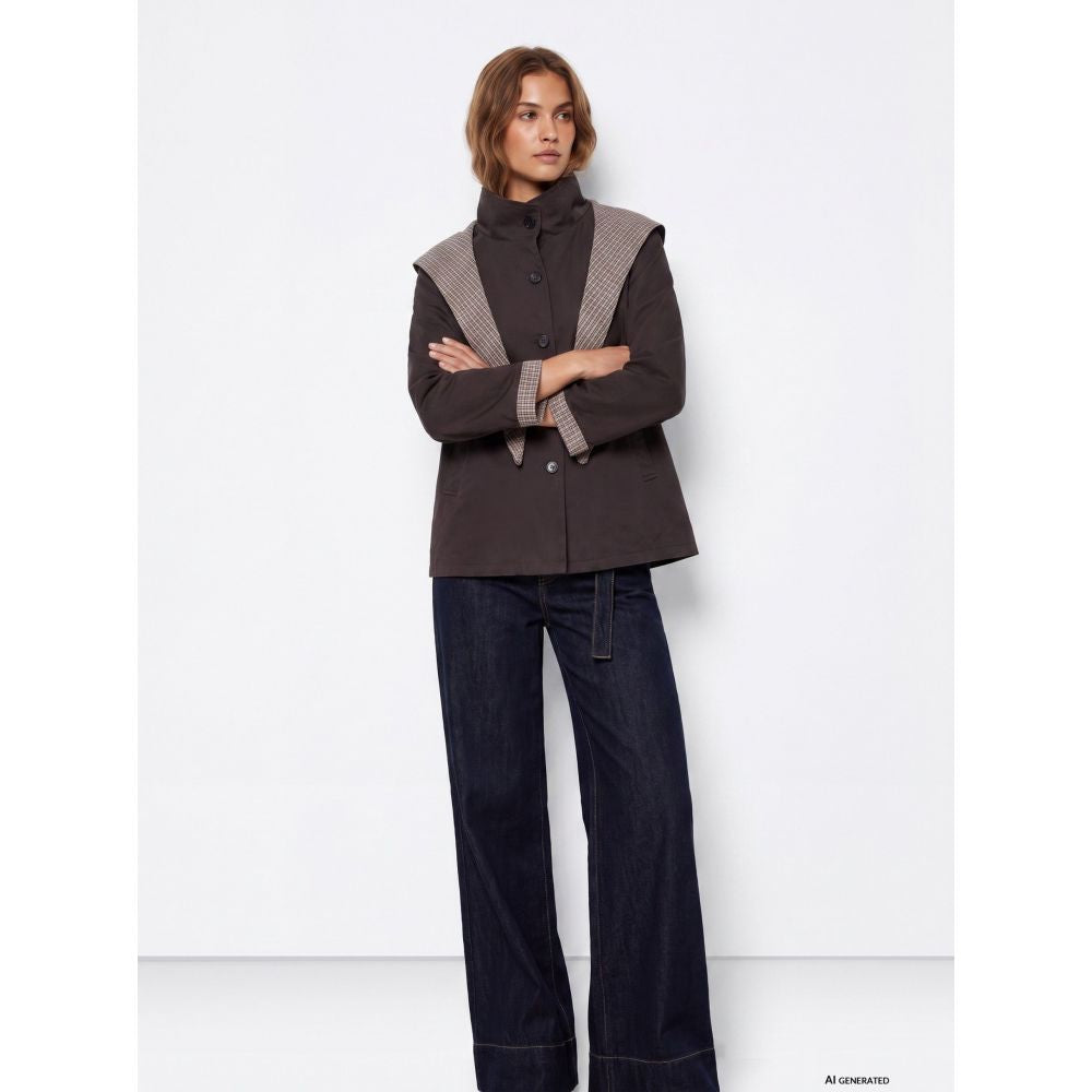Parka Corta Gris Highlandes