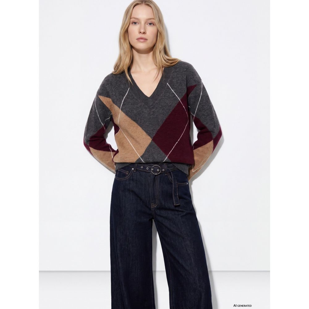 Jersey Gris Preppy